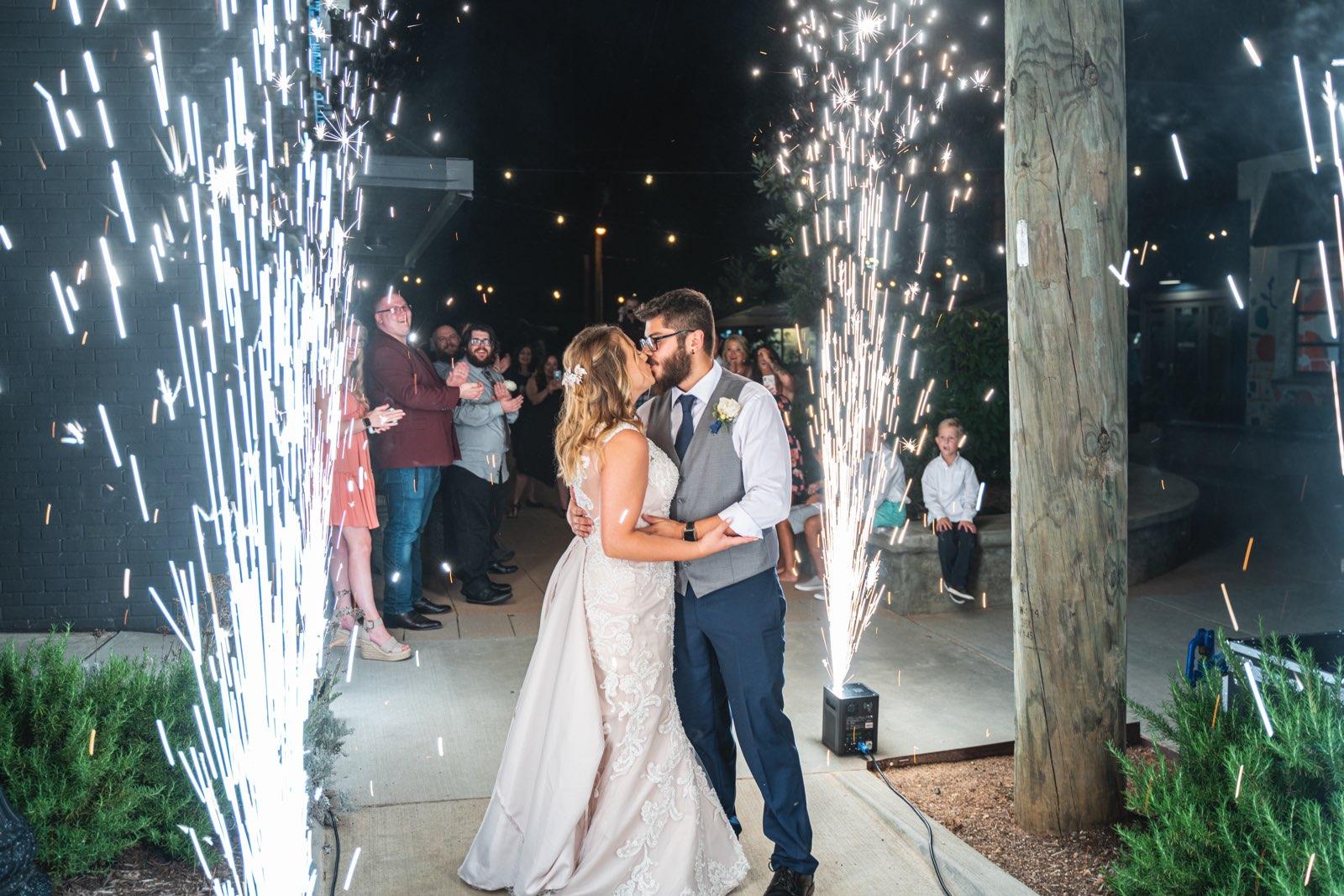 Spark Fountains in Greenville